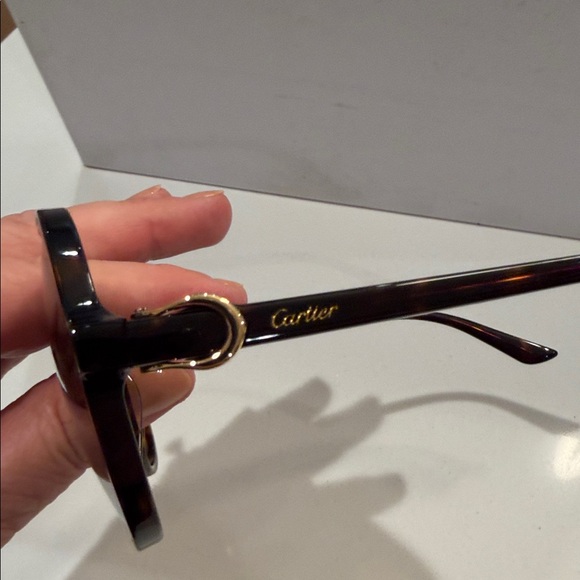 Cartier Classic Brown Sunglasses - Picture 2 of 15